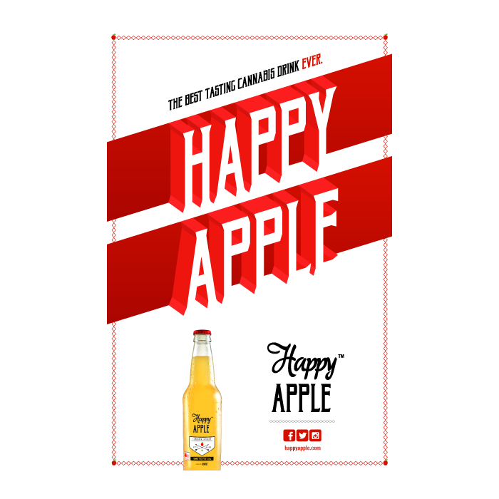 Happy Apple In-store Poster